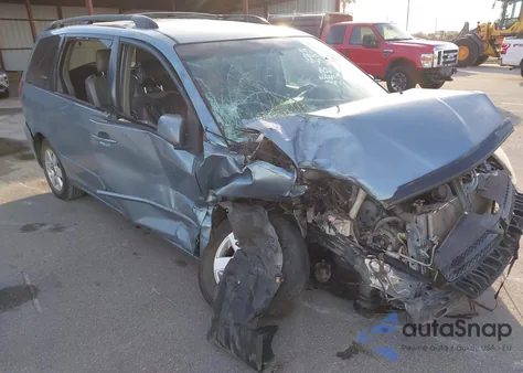 2005 Toyota Sienna Xle из США, поврежденный, VIN 5TDZA22C05S292440